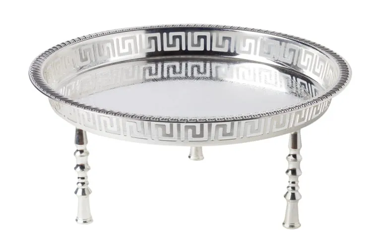 TRAY FEET 40 CM SILVER