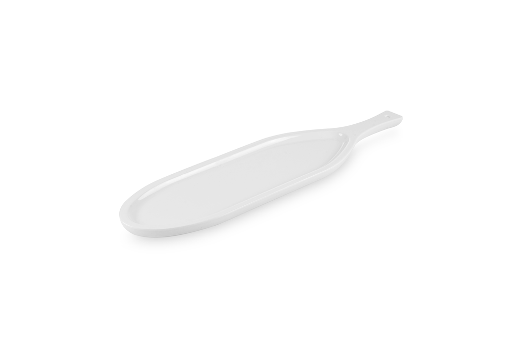 ServingTray Melamine White oval 57 * 15 CM
