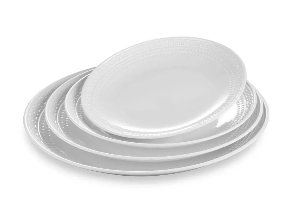 Melamine plate - Round - Ver design - 10 inch