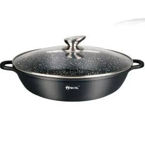 Shallow casserole - Black - 36cm