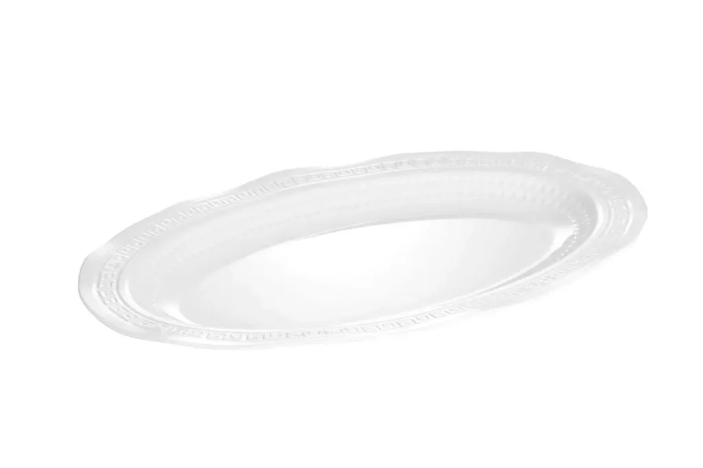 [HAMP-OP24] Melamine plate - Oval - Ver design - 24 inch