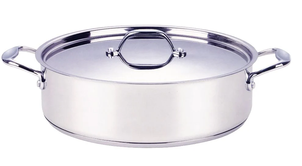 [FC-20] Shallow casserole inox - 20 cm