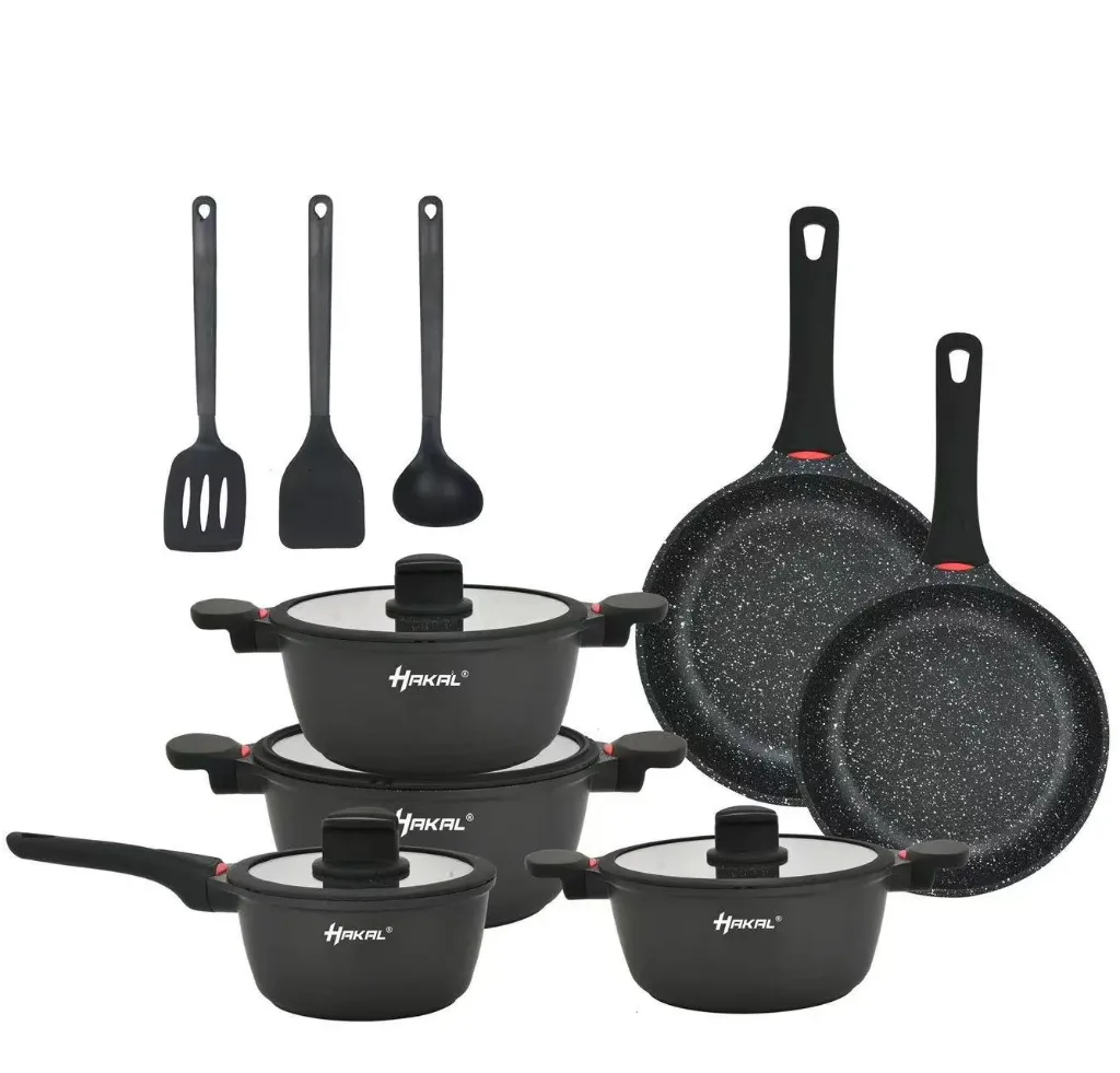 Casserolle set forged 13 pcs