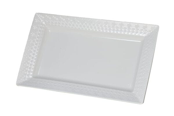 Keramiek bord rechthoek 41x24 cm