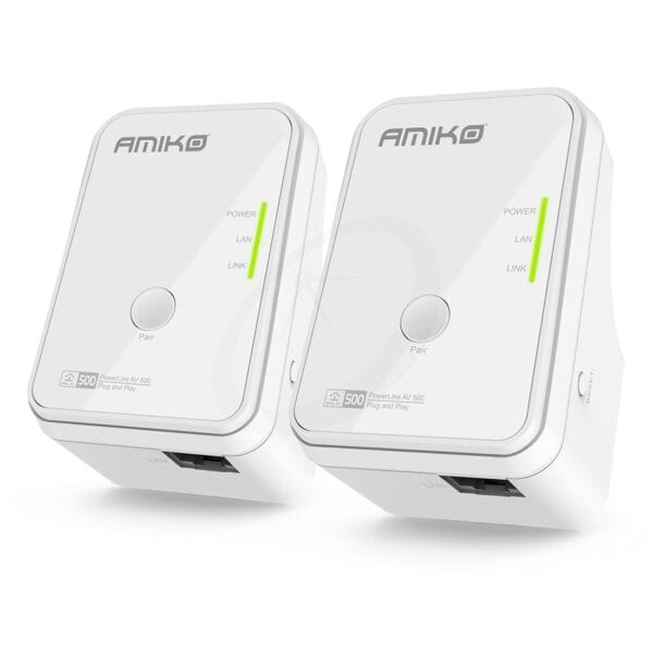 Amiko PLN502 Homeplug Powerline network KIT