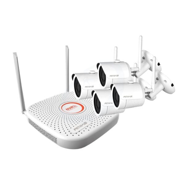 Camera set Amiko Wifi 4 st.