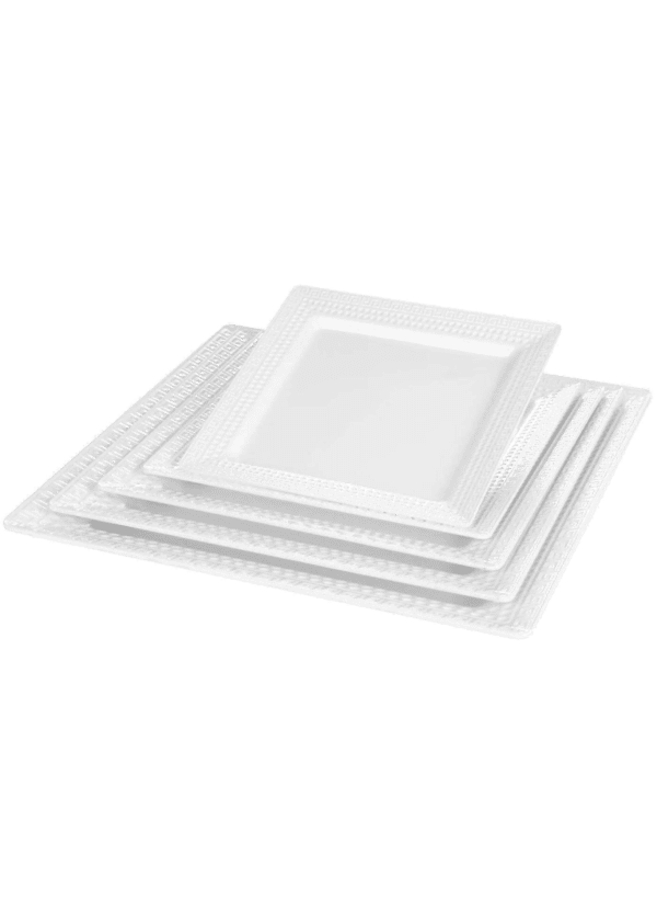 Melamine bord vierkant ver design 50x50 cm